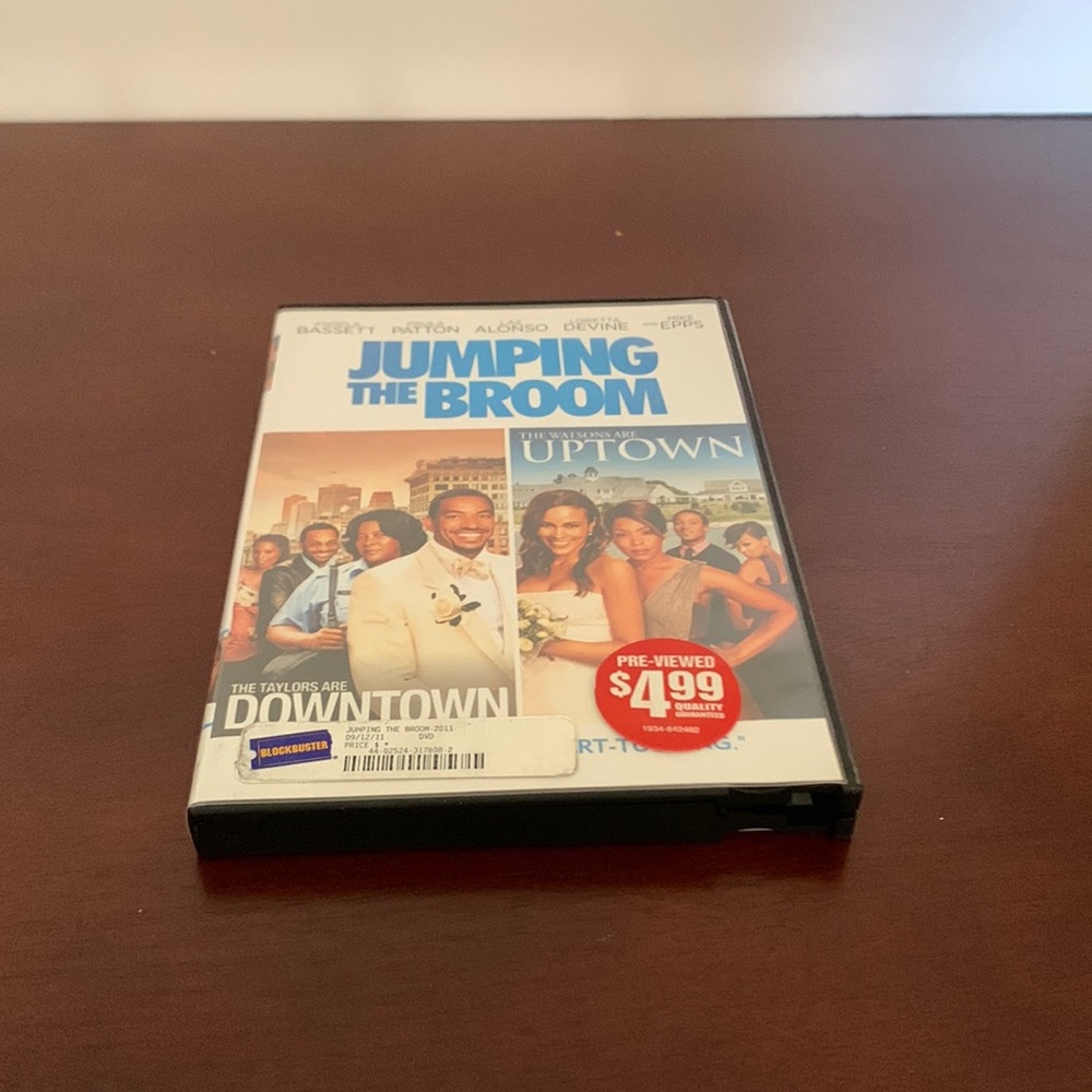 Jumping the broom DVD